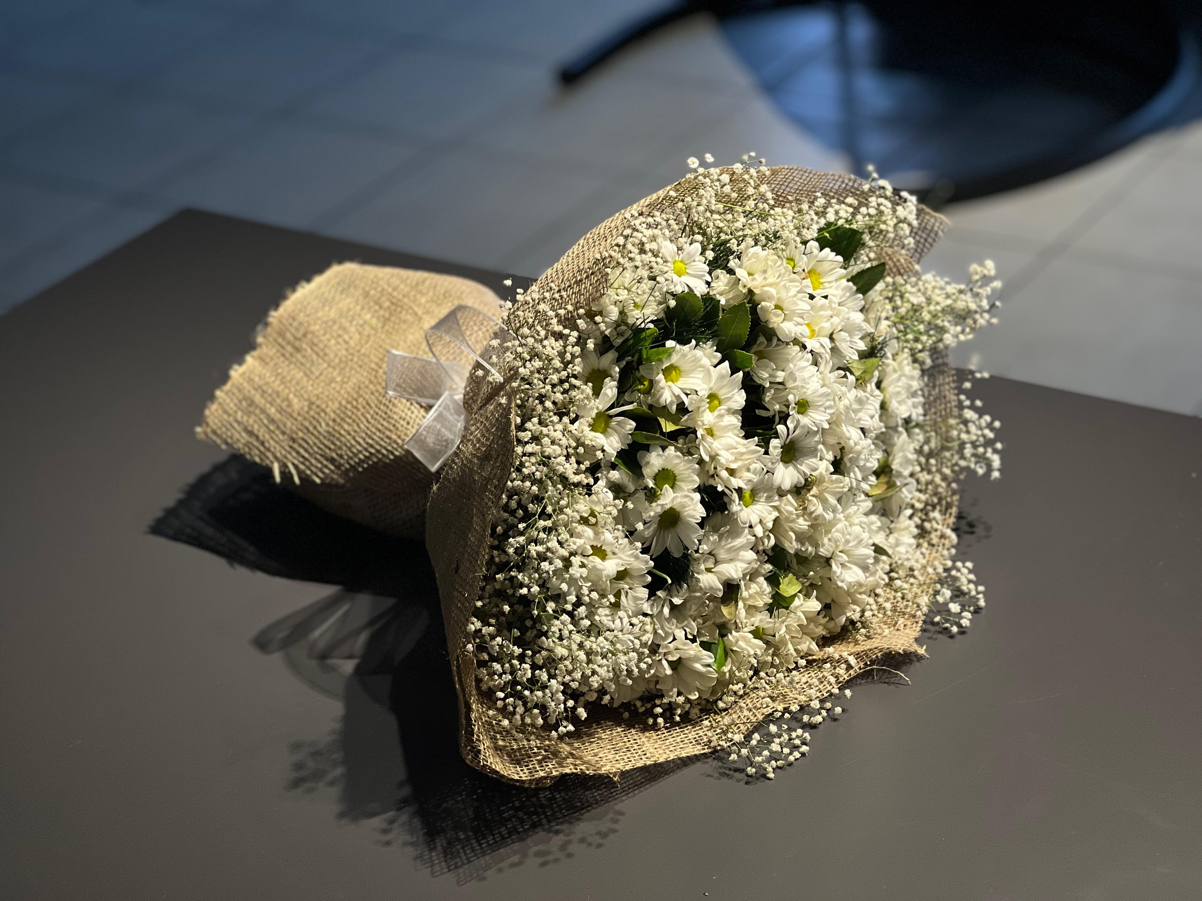 Beyaz Papatya Buketi