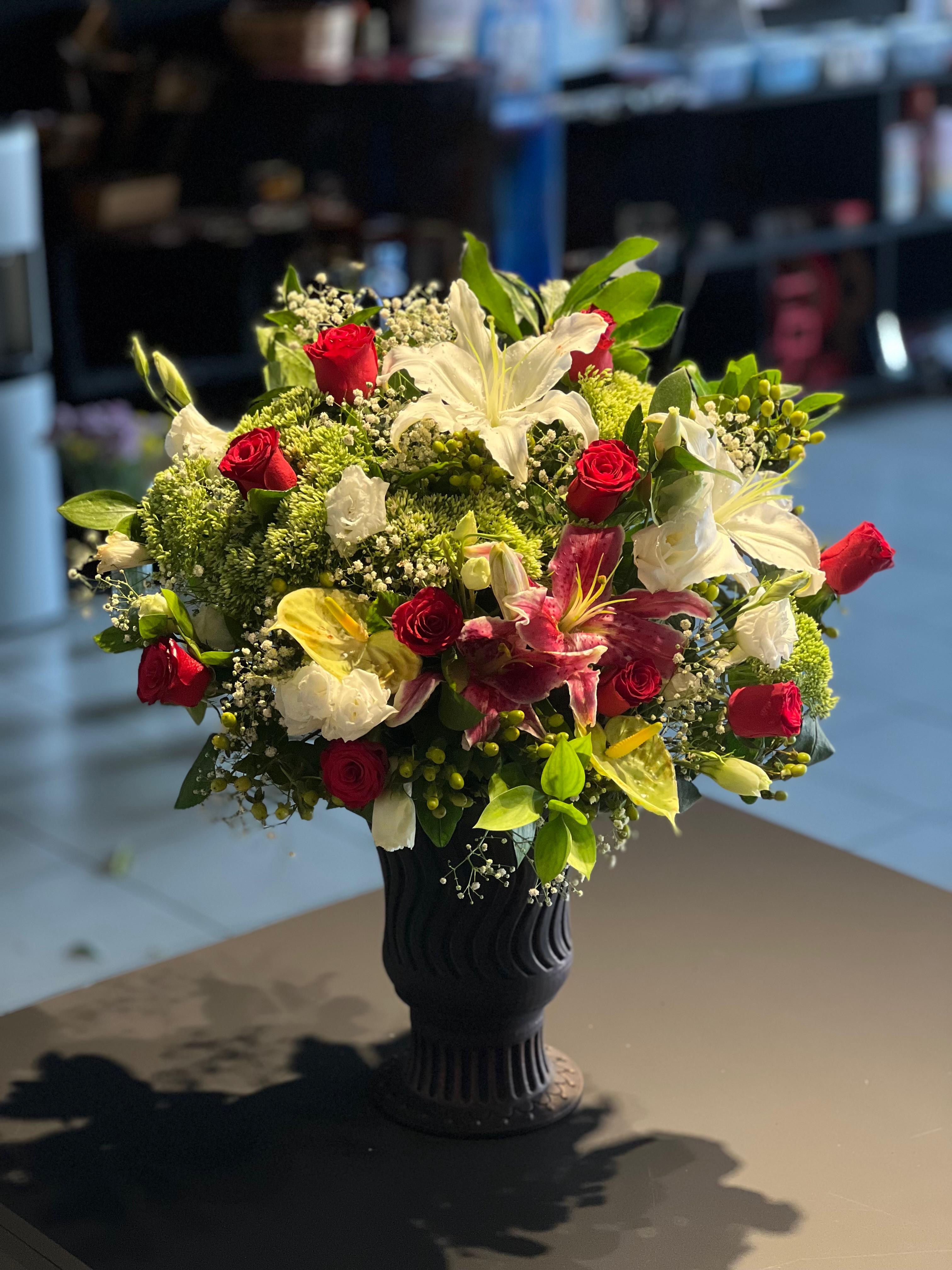 Kazabilanka ve Anthoryum Aranjman